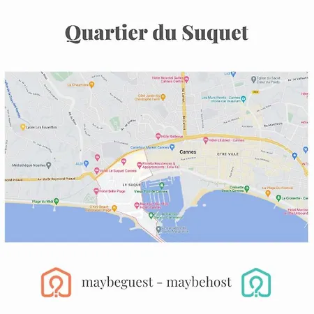 A076 6 Pers Et Terrasse Au Suquet דירה